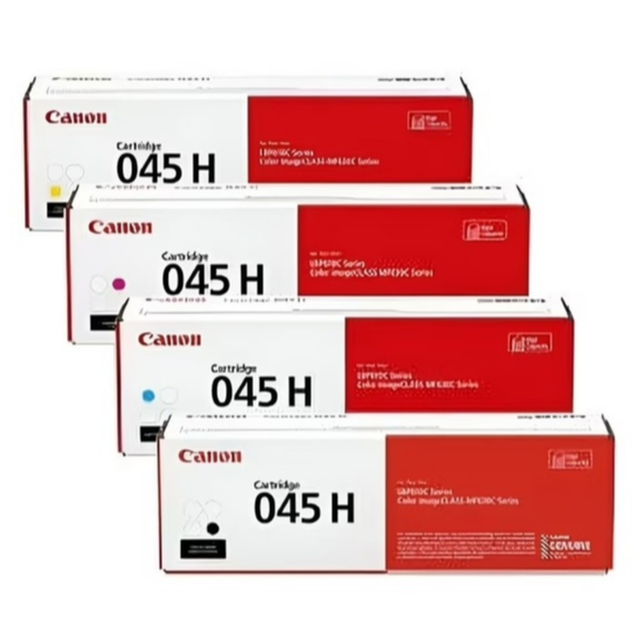 Toner Canon 045H Black & Colour Original Cartridge Printer imageCLASS LBP611Cn LBP612Cdw LBP613Cdw M