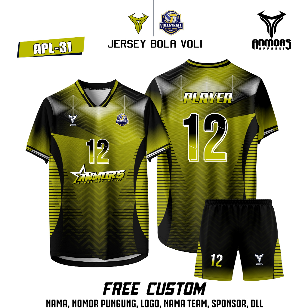 JERSEY VOLI BISA COSTUM NAMA PEMAIN JERSEY VOLI FREE NAMA DAN LOGO CLUB JERSEY VOLI COWOK CEWEK