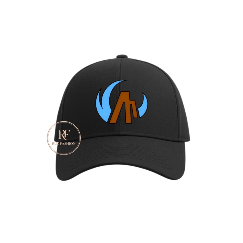 Topi baseball anak-anak unisex fashion motif sablon gambar elemen tanah Boboiboy.