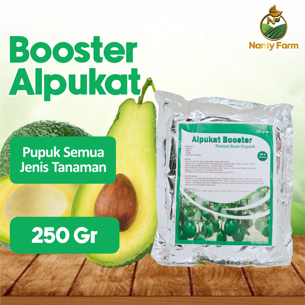 Pupuk Alpukat Booster Alpukat Perangsang Buah Alpukat - Pupuk Buah Alpukat 250 Gram