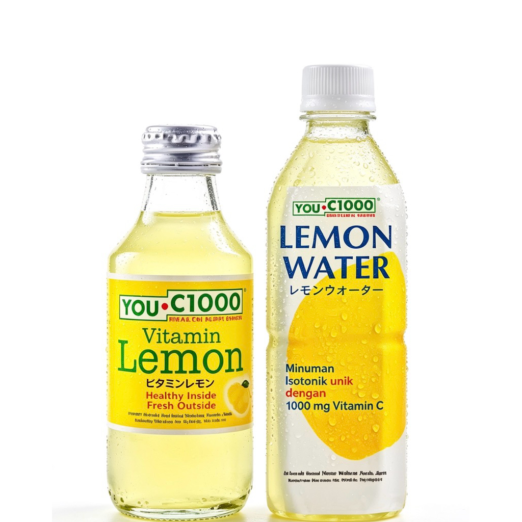 Promo Spesial - Bundle YouC1000 vit Lemon + YouC1000 Isotonic Lemon Water