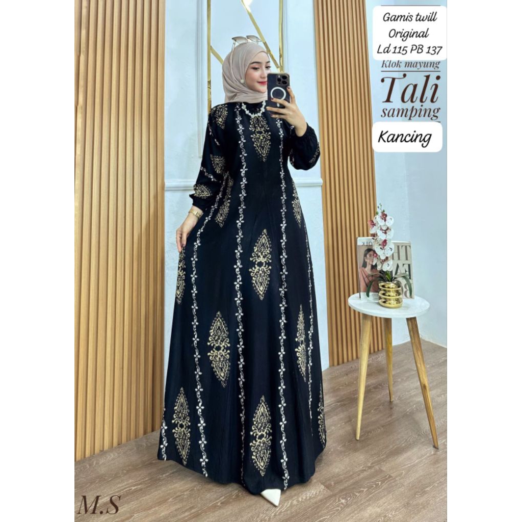 gamis twill original.gamis twill ori.gamis twill pekalongan