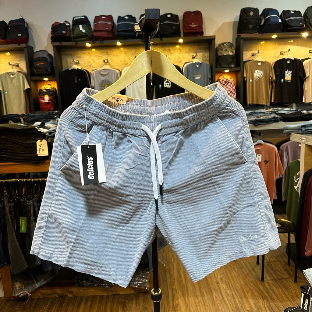 CELANA PENDEK CELCIUS/BOARDSHORT PRIA CORDUROY