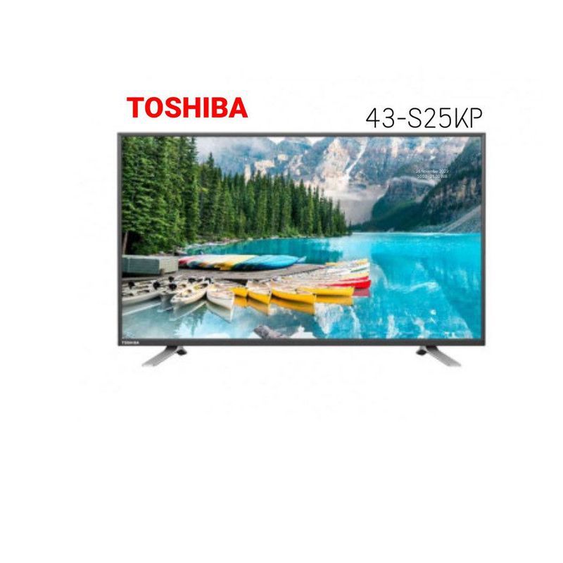 TV LED Toshiba 43 Inch 43S25KP Digital TV DVB-T2 Full HD - Garansi Resmi