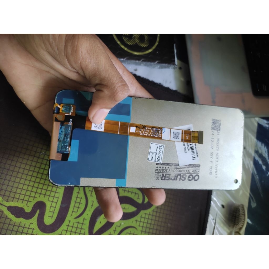 LCD+TS OPPO A53 2020/A53S/A33 2020/C17/REALME 71/A54 4G/A55 4G NORMAL SIAP PAKAI COPOTAN