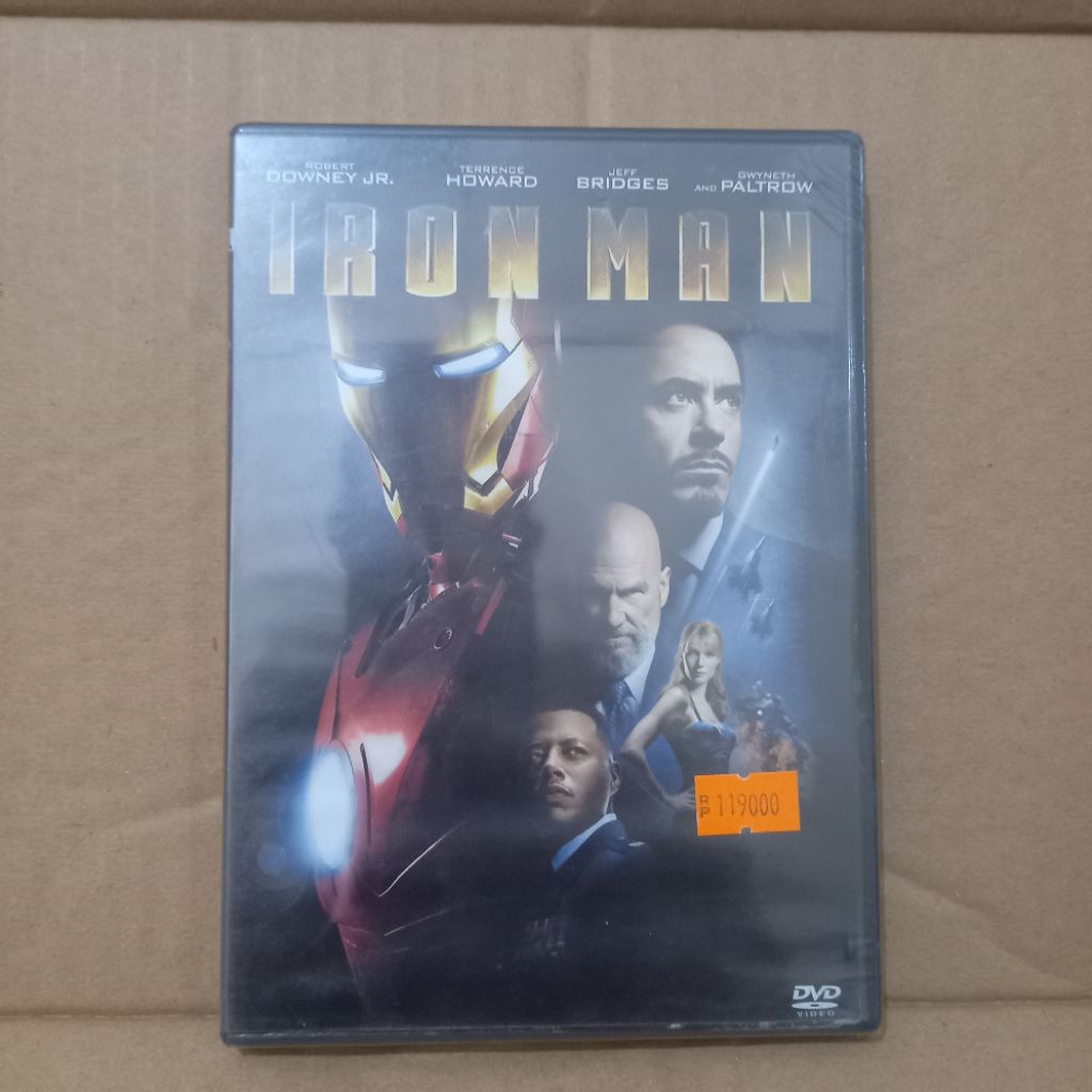 DVD Film IRON MAN . Original Asli .