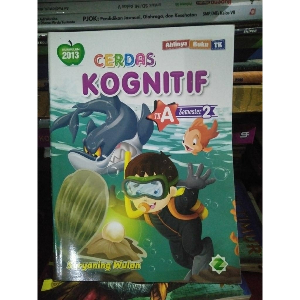 buku TK Cerdas Kognitif TK A semester 2 kurikulum 2013