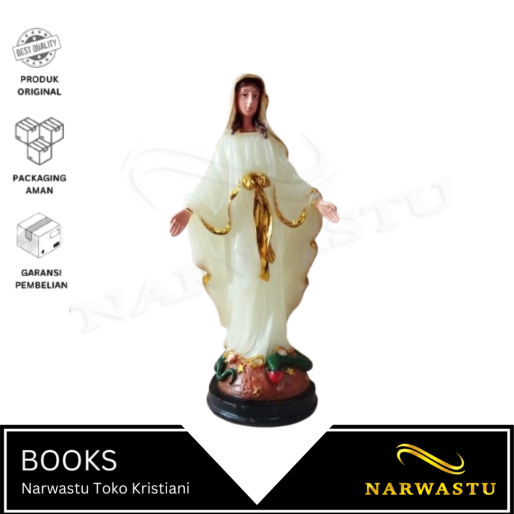 NARWASTU - Patung bunda Maria Fosfor - 25 Cm