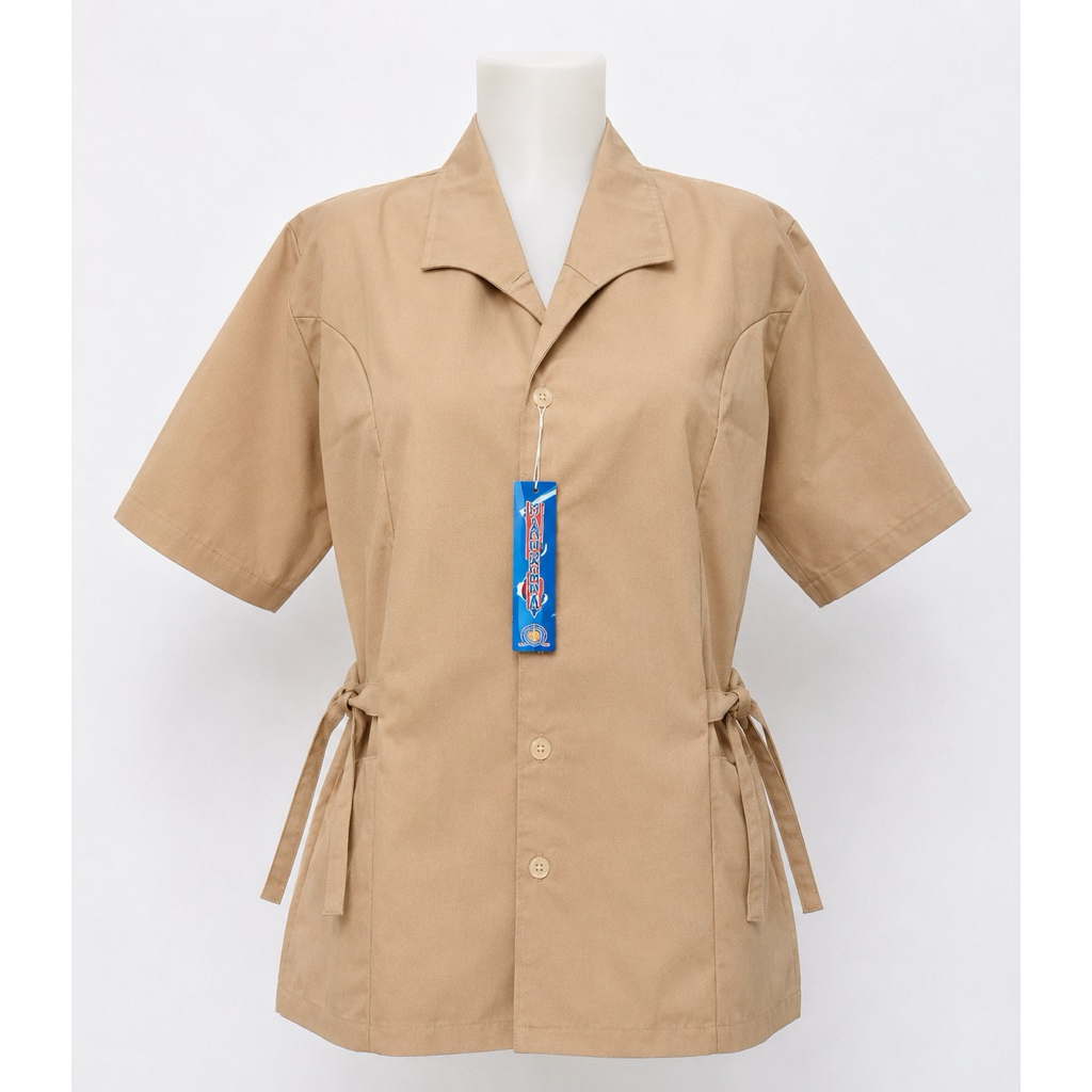 Baju Pramuka Rapilo Perempuan Lengan Pendek / Hawai Rapilo / Seragam Pramuka