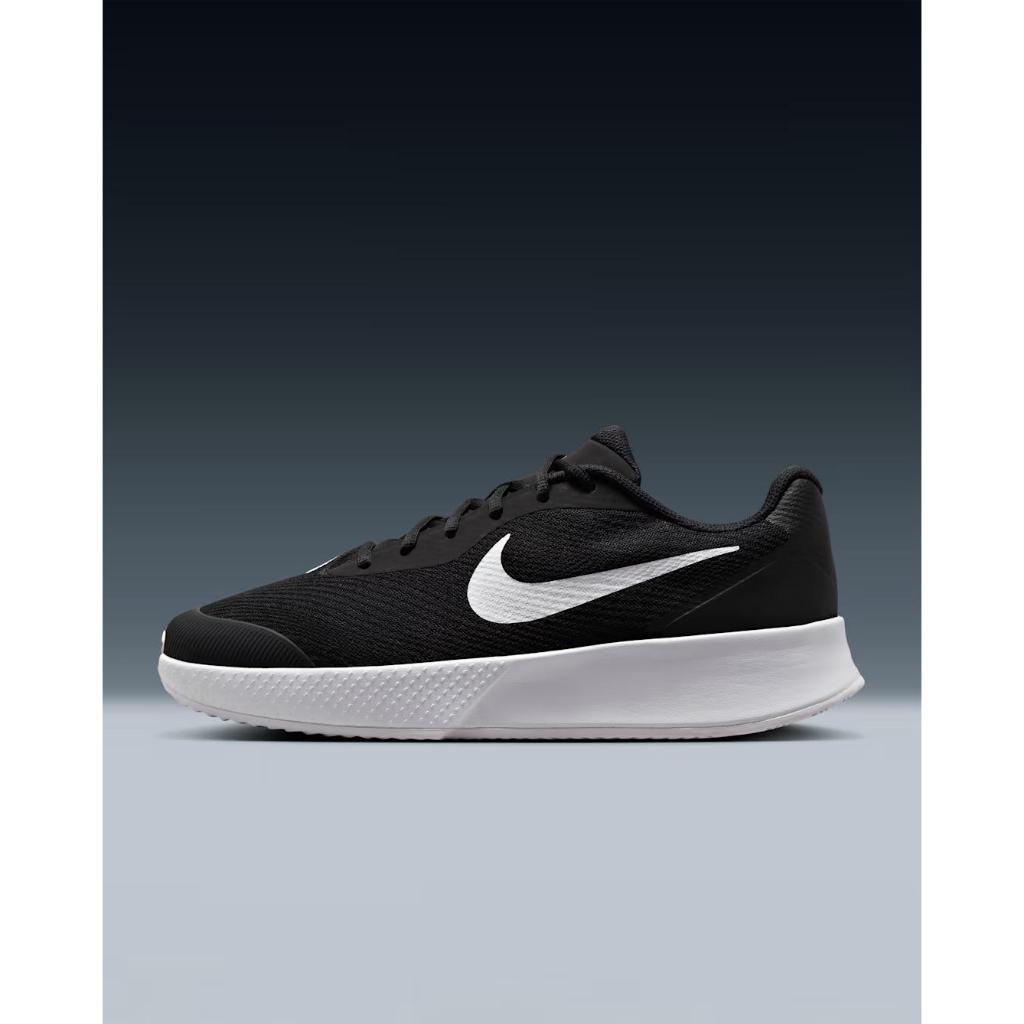 Sepatu Tennis Pria Nike Vapor Lite 3 Men's Clay Court Tenis Shoes Sport - Black/White