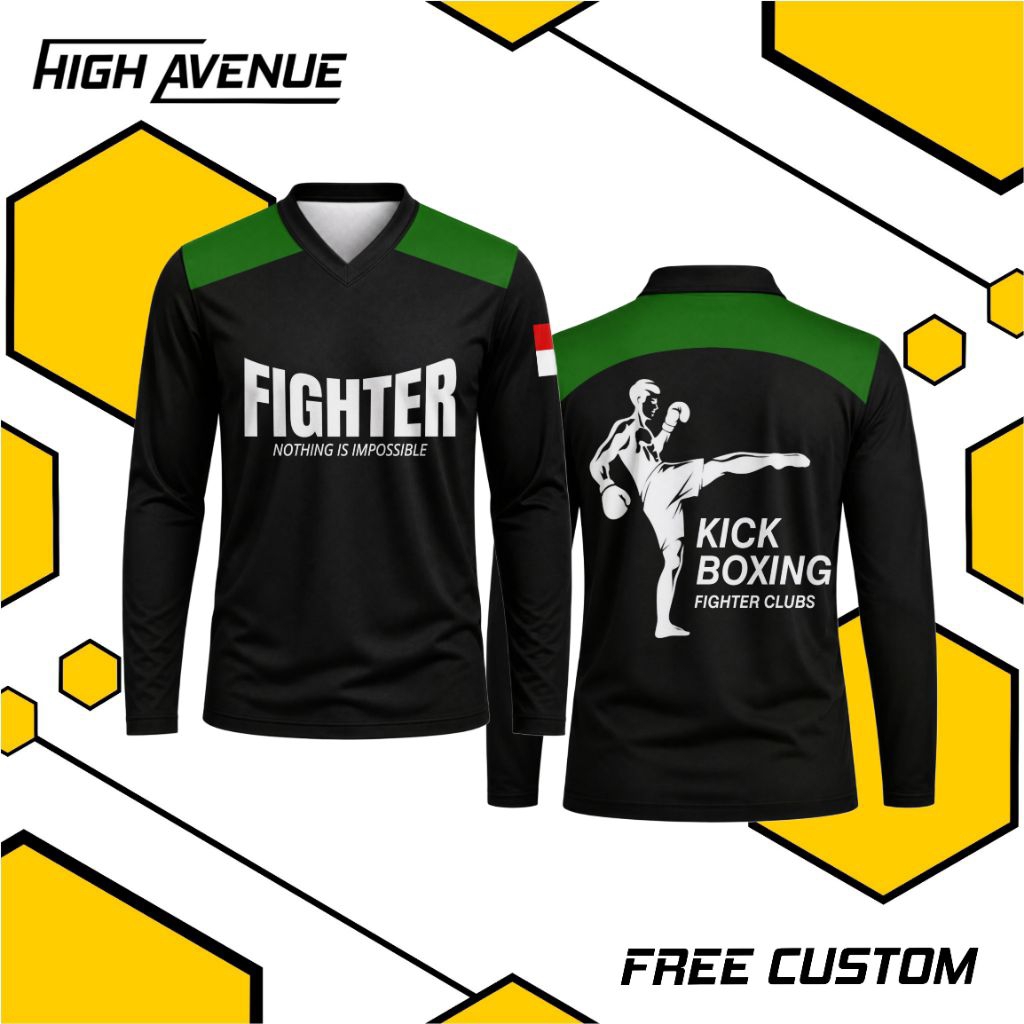 Jersey BOXING terbaru 2026 Baju FIGHTER Pria & Wanita Fullprint