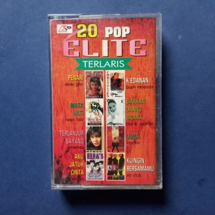 Kaset Pita 20 Pop Elite Terlaris Prod PT Musica Studio's
