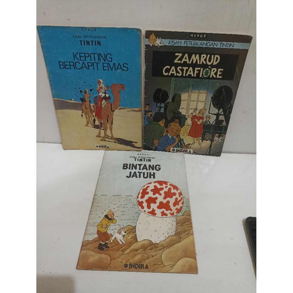 KISAH PETUALANGAN TINTIN BY INDIRA
