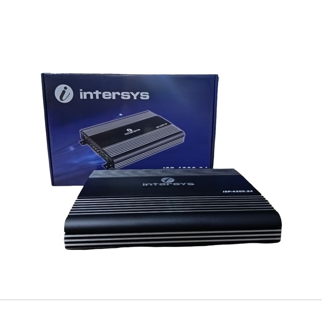 Power amplifier intersys 4 Chanel 24volt ISP-4300.24volt power 24volt 4channel