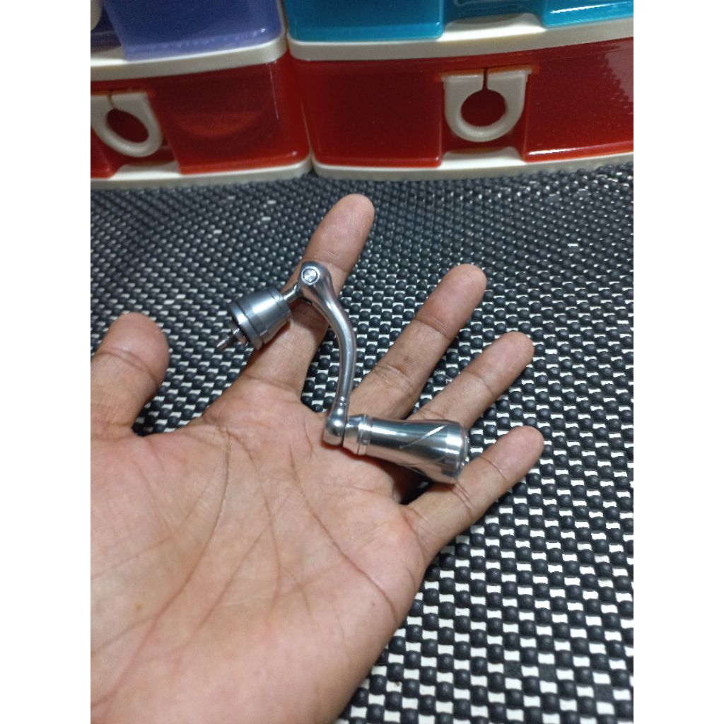 HANDLE original  SHIMANO spinning untuk ukuran 500-2500 knob gomexus