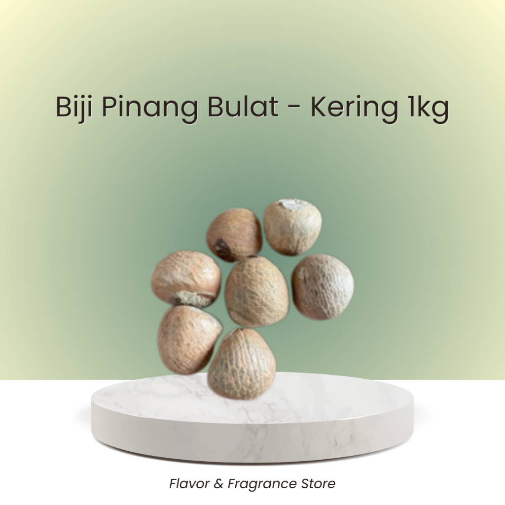 Biji Pinang Bulat Kering 1kg