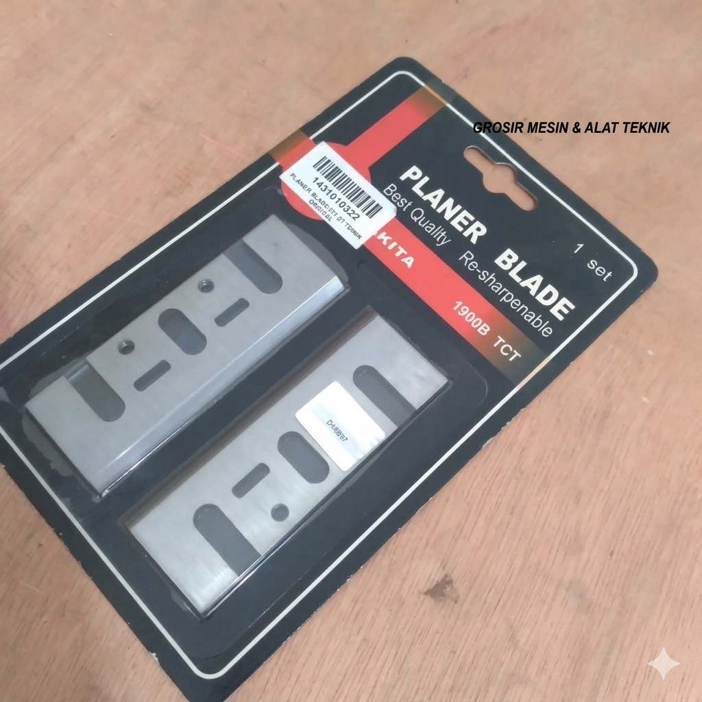 TCT Planer Blade Pisau Pasah TCT GT Hitam Original
