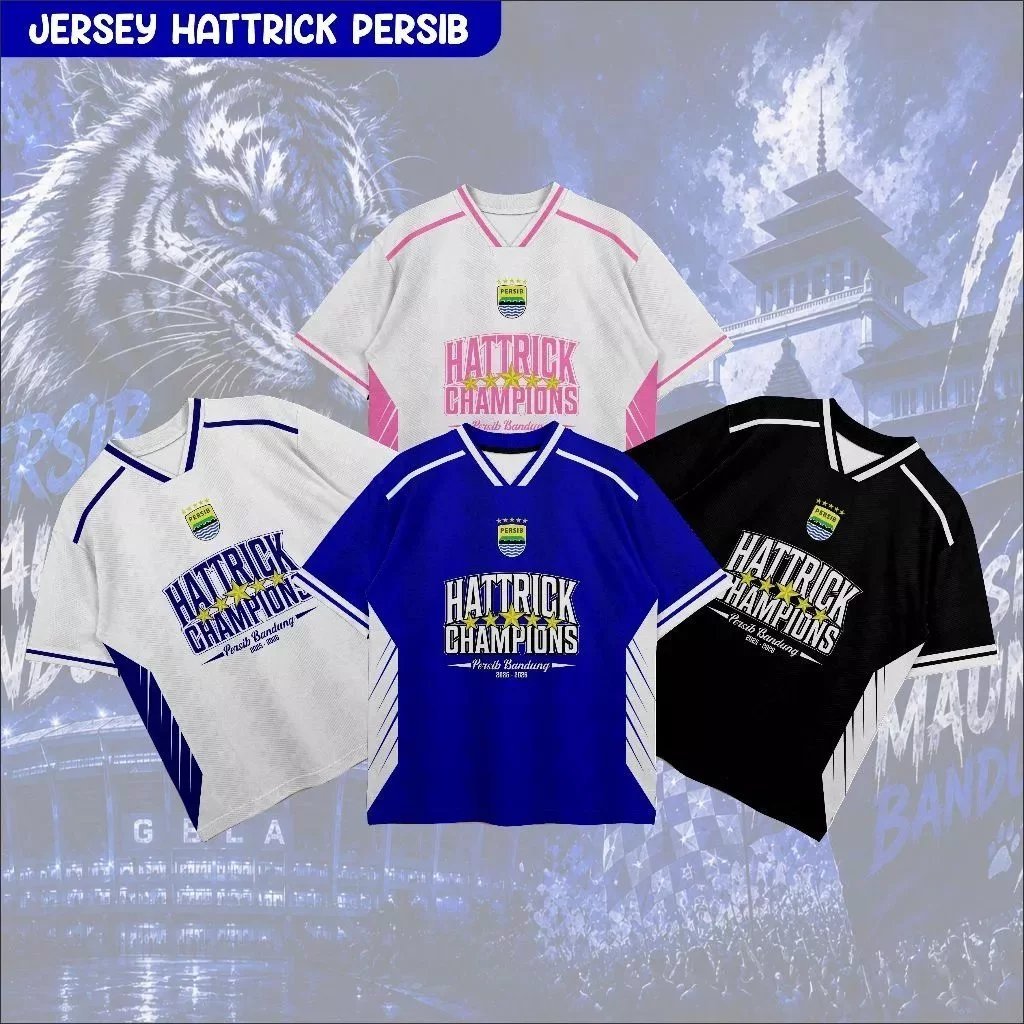 JERSEY OVERSIZE PERSIB HATTRICK JUARA