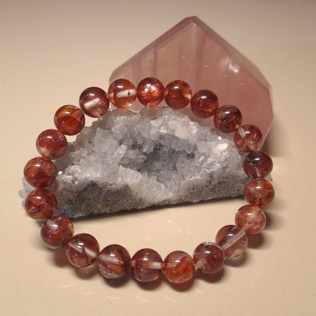 Crystal bracelet Fire Quartz | Natural Stone
