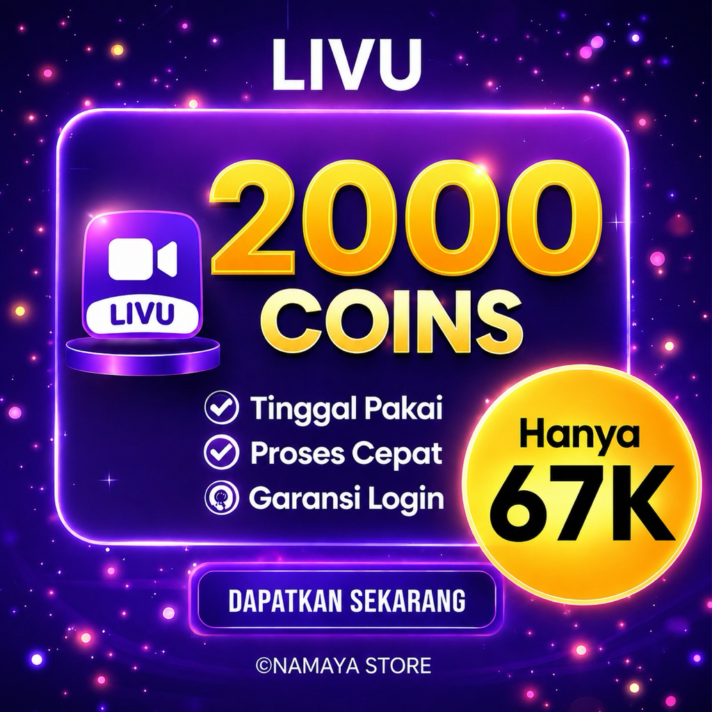 Akun LivU Isi 2000 Koin + VIP | Murah Dan Siap Pakai
