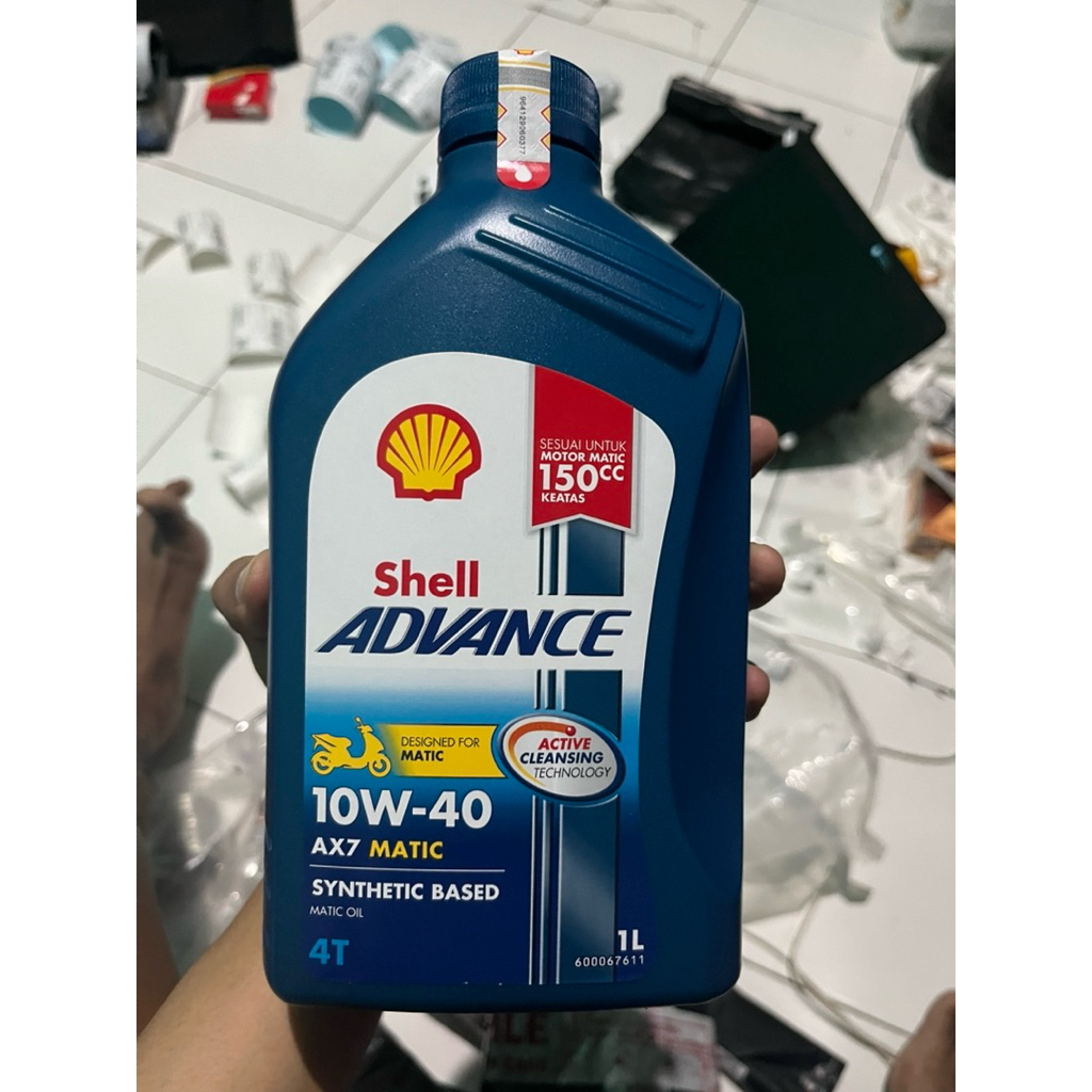 OLI SHELL ADVANCE AX7 MATIC MATIC 10-40W 10W-40 1L ORIGINAL SHELL