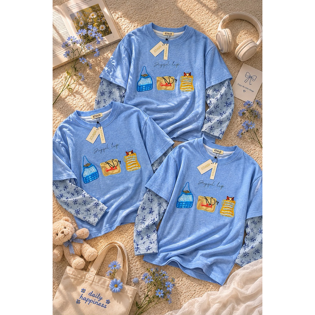 Valeta T-Shirt Athayaa Daily Atasan Kaos Wanita / atasan kaos athayaa / athayaa daily