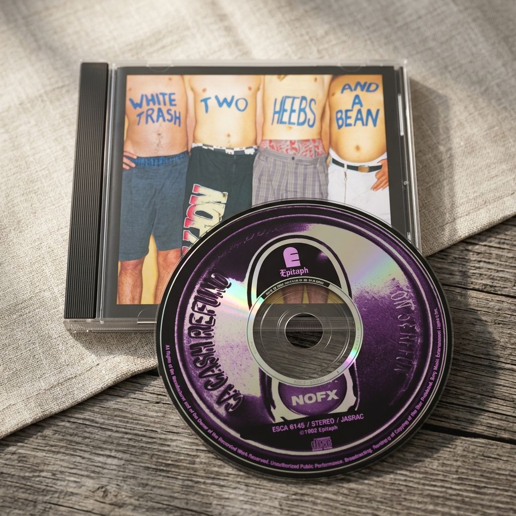 Cd Nofx - White Trash, Two Heebs And A Bean Made In Japan