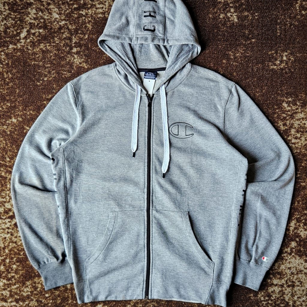 hoodie Champion zipper (abu) second