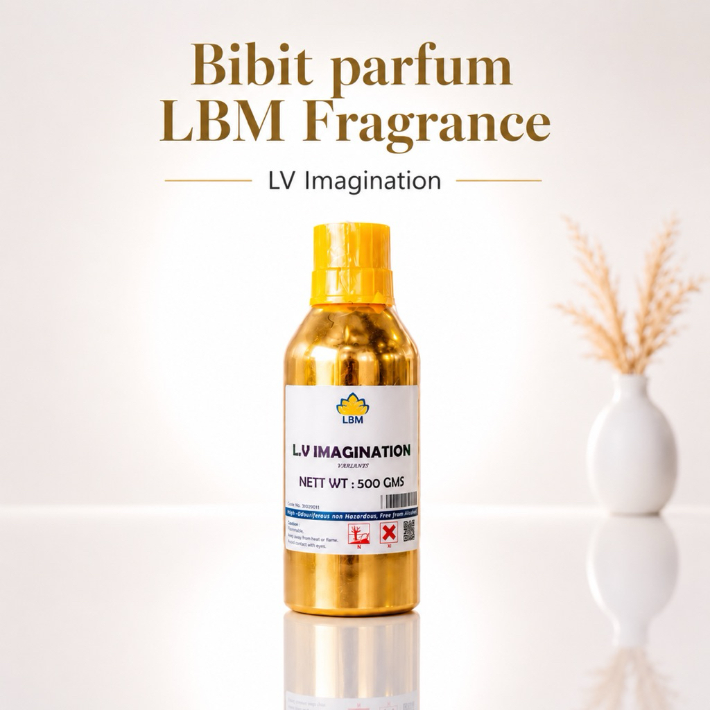 Bibit parfum LV IMAGINATION kemasan 500gr/250gr segel LBM Fragrance