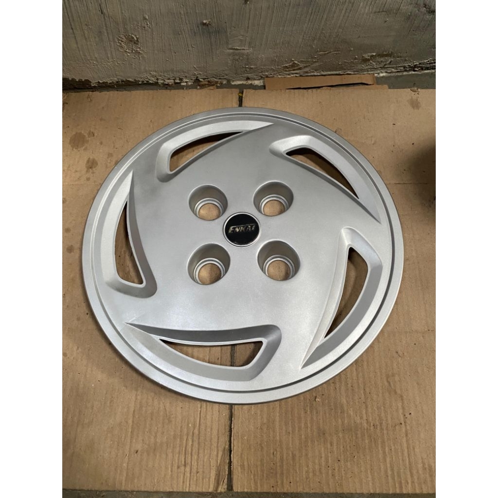 Wildop wheeldof dop cover tutup velg kaleng mobil enkai Ring 12