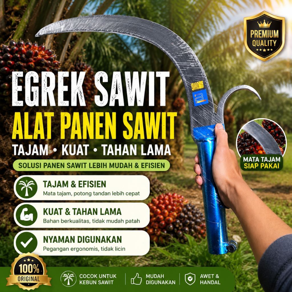 egrek sawit mi global siap pakai tanpa asah