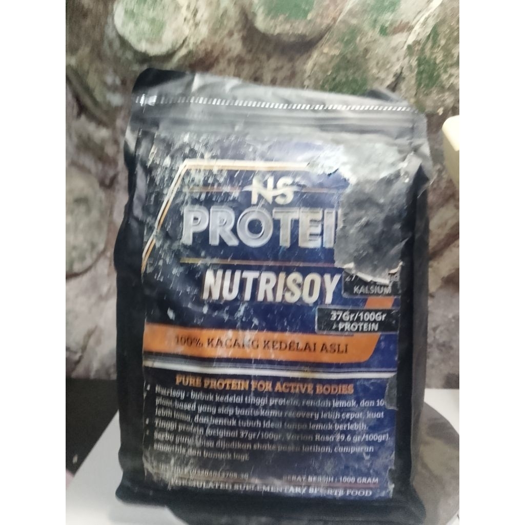 Whey Protein Soy COKLAT LATE 1000 GRAM - Bulking 1 KG Penambah Berat badan - Gainer Masa Otot - Whey