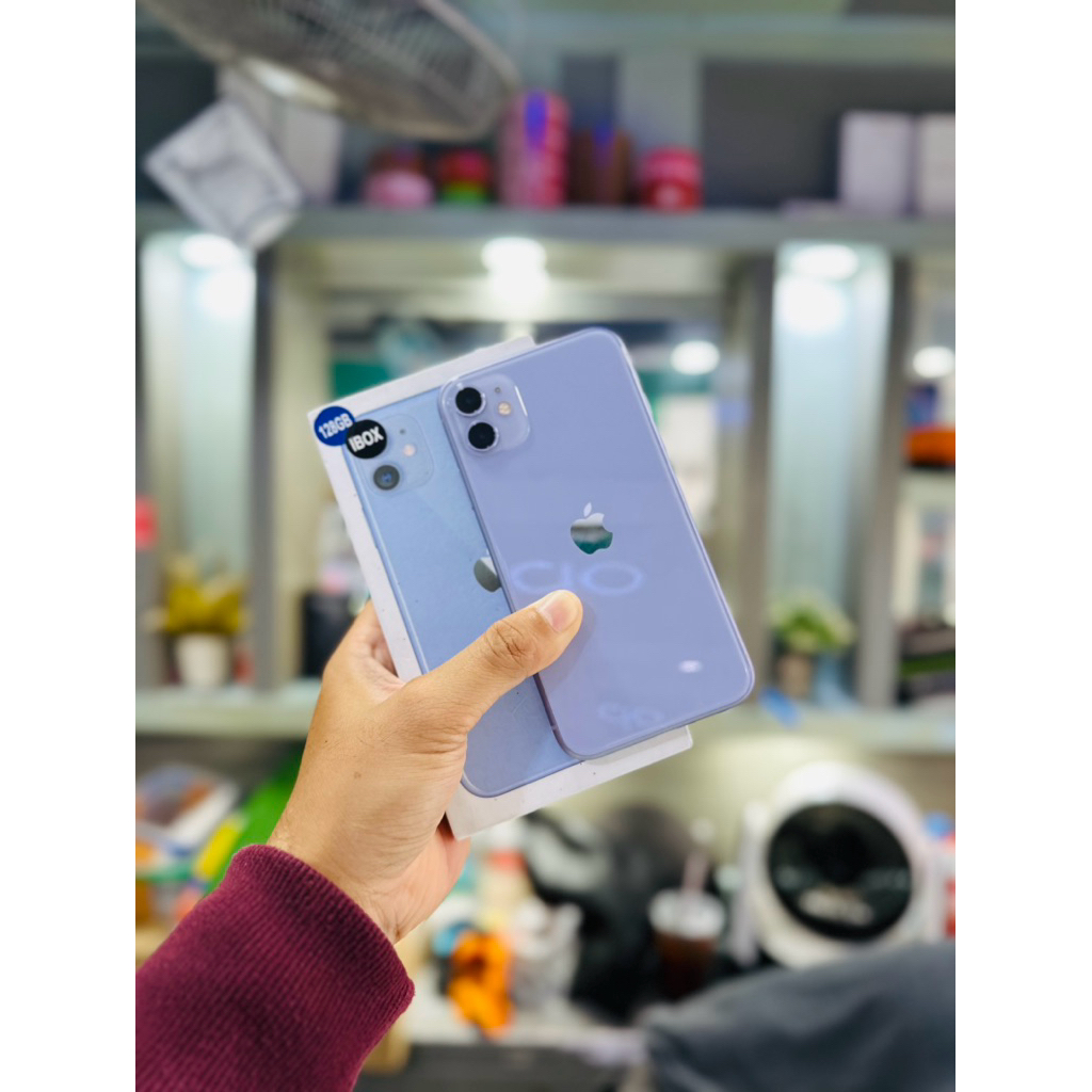 Iphone 11 128 GB Ibox Second