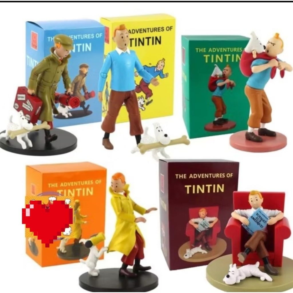 action figure Tintin advanture of tintin