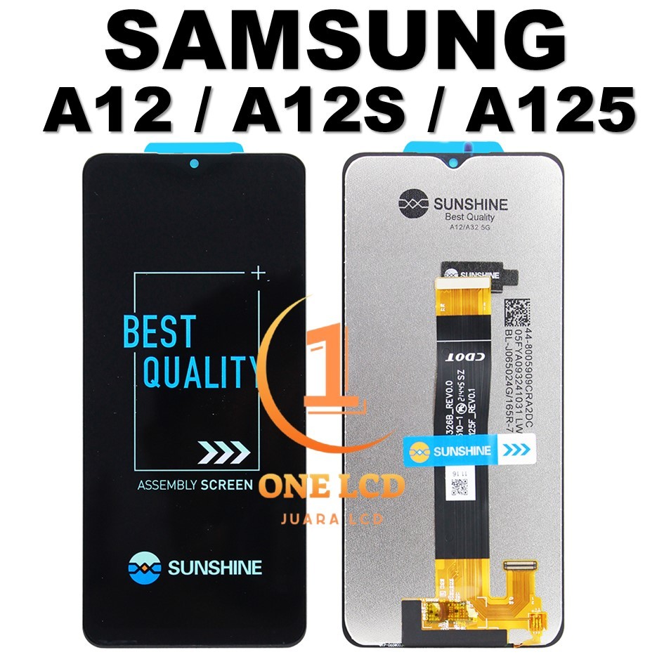 LCD TOUCHSCREEN SAMSUNG GALAXY A12 / A12S / A125 / ORI 100%