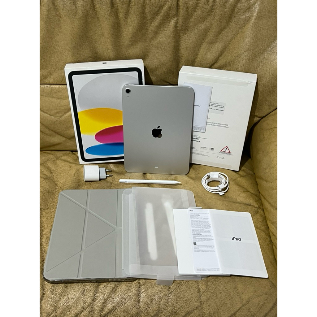 Fullset iPad Gen 11 A16 128GB Wifi Silver Garansi iBox ON 22 Oktober 2026 NEW Apple Ori Second BH 10