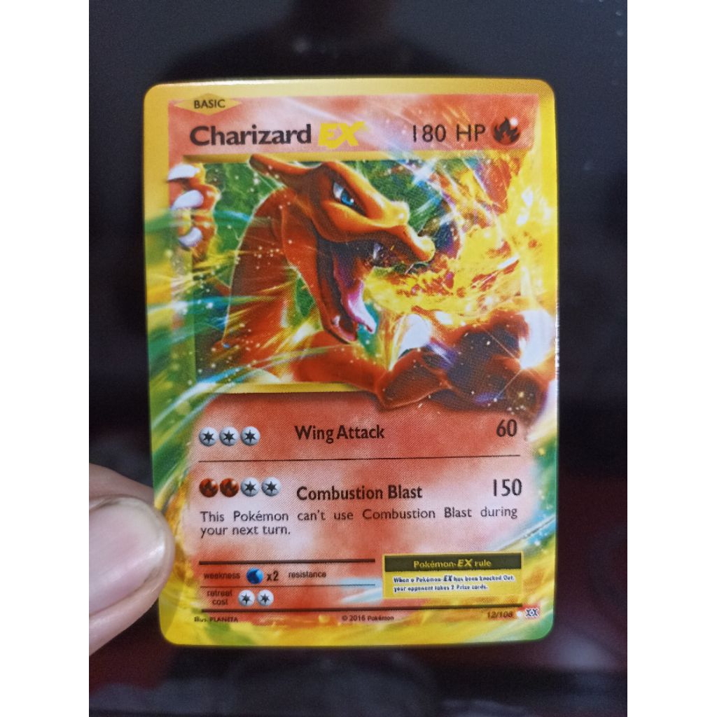 Kartu Pokemon Charizard EX non holo