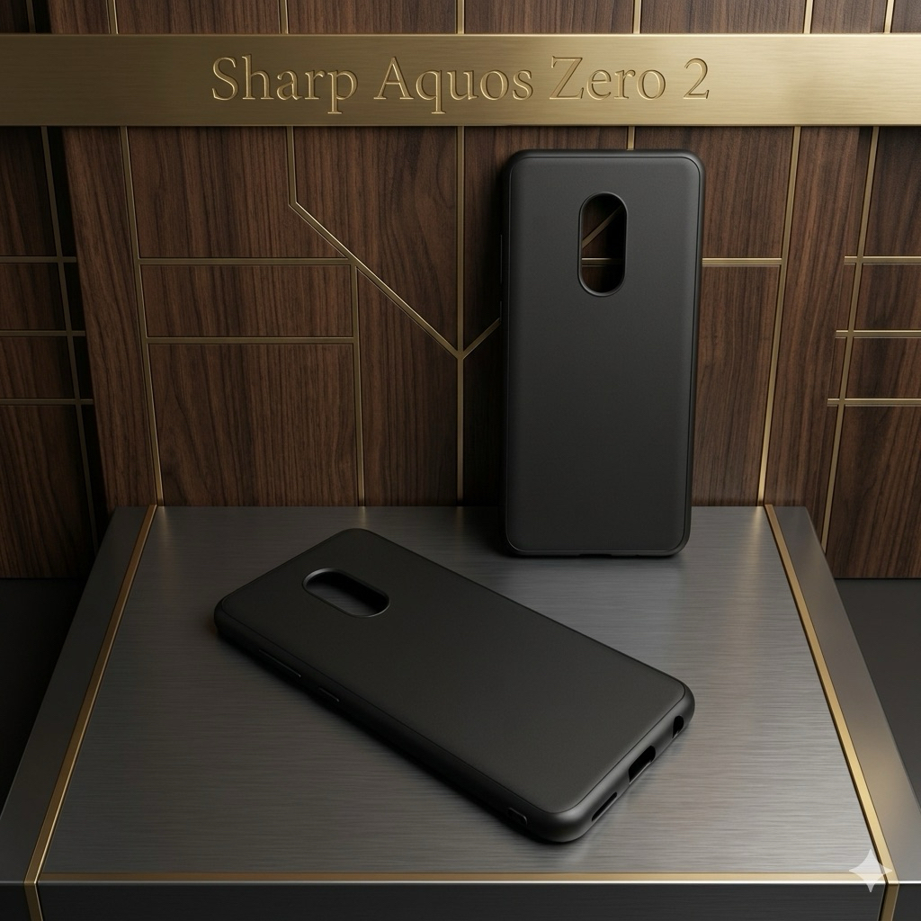 Soft Case Sharp Aquos Zero 2 SH-Z20, SHV47 Black mate