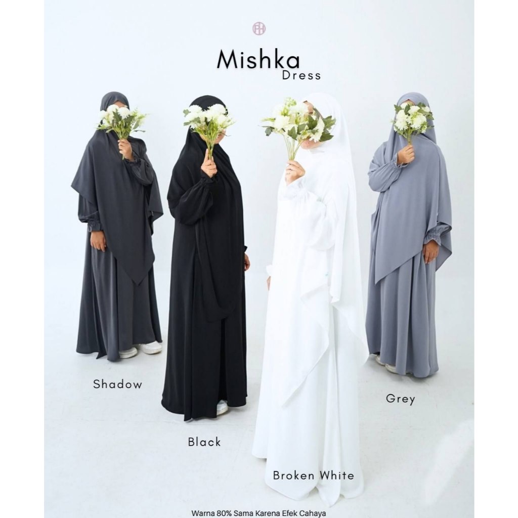 Pelangi Hijab Gamis Mishka Dress ( hanya gamis )