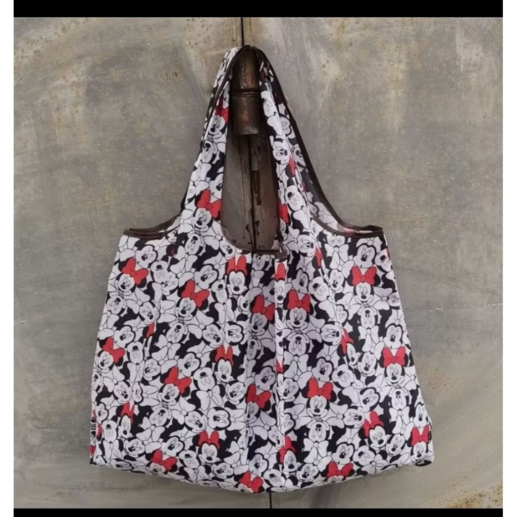 Tote bag minnie mouse tas minnie mouse lipat shopping bag minnie mouse tas wanita lipat