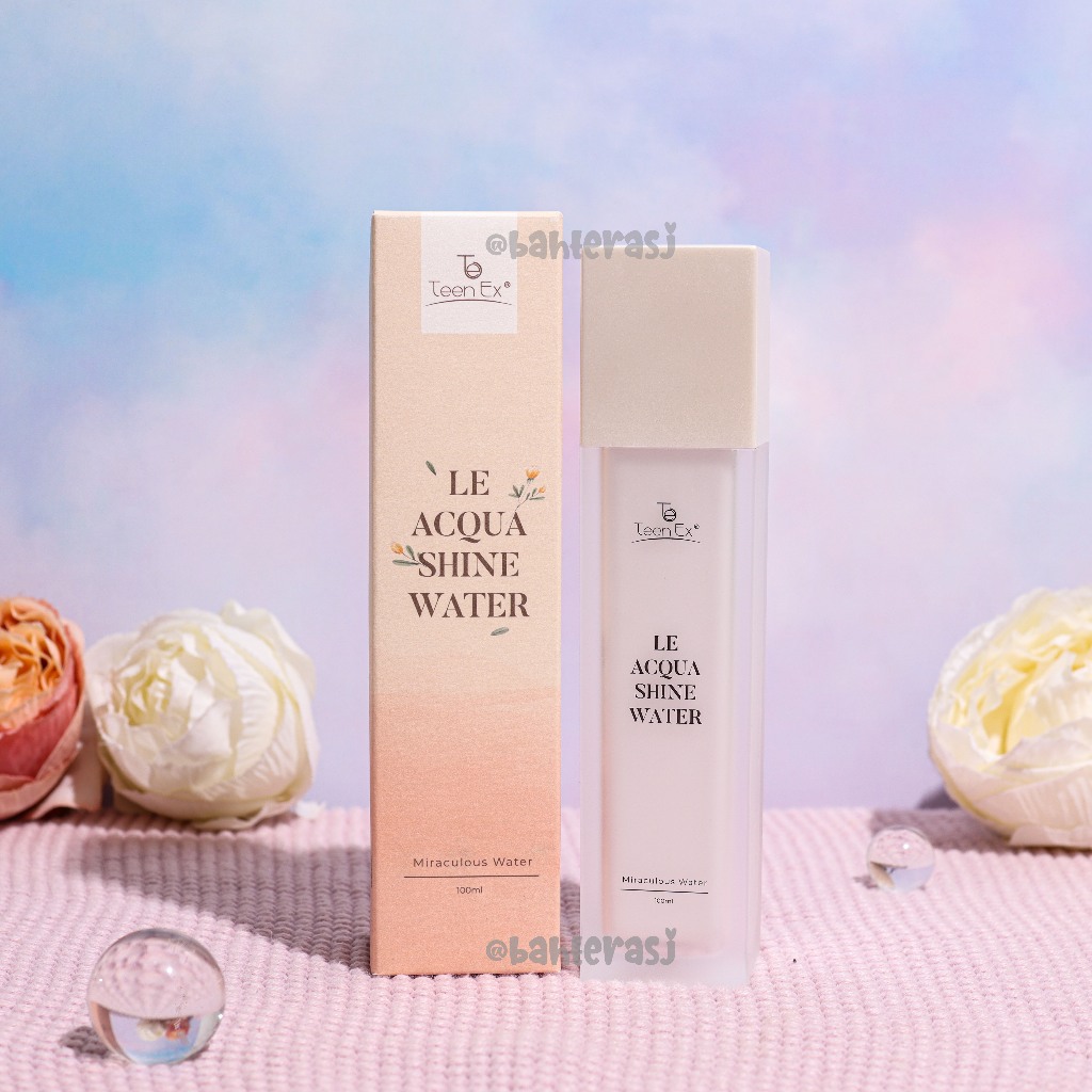 LE ACQUA SHINE SEPERTI WHITE CLEAR ESSENCE (WCE) LVIORS VIRAL GLOWING CERAH