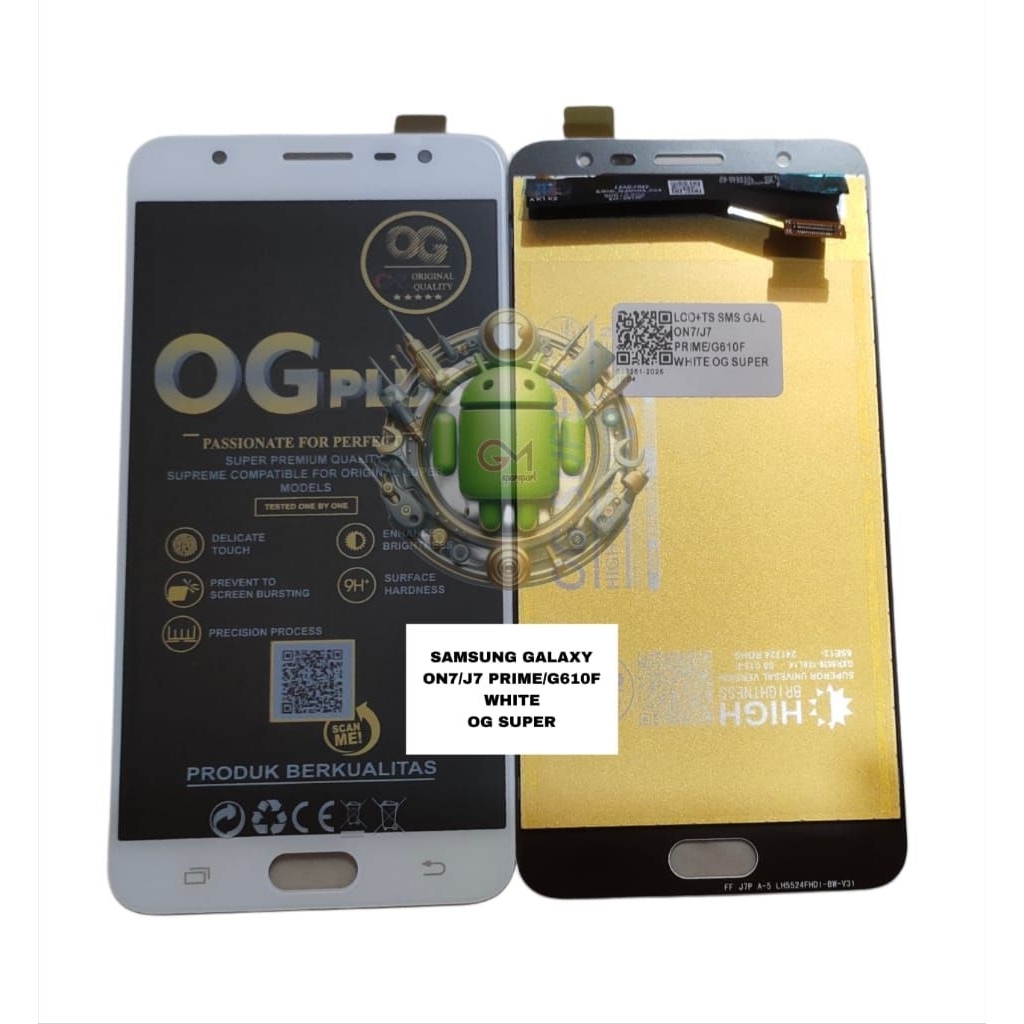 LCD SAMSUNG J7 PRIME/LCD TOUCHSCREEN SAMSUNG J7 PRIME/G610F FULLSET ORIGINAL