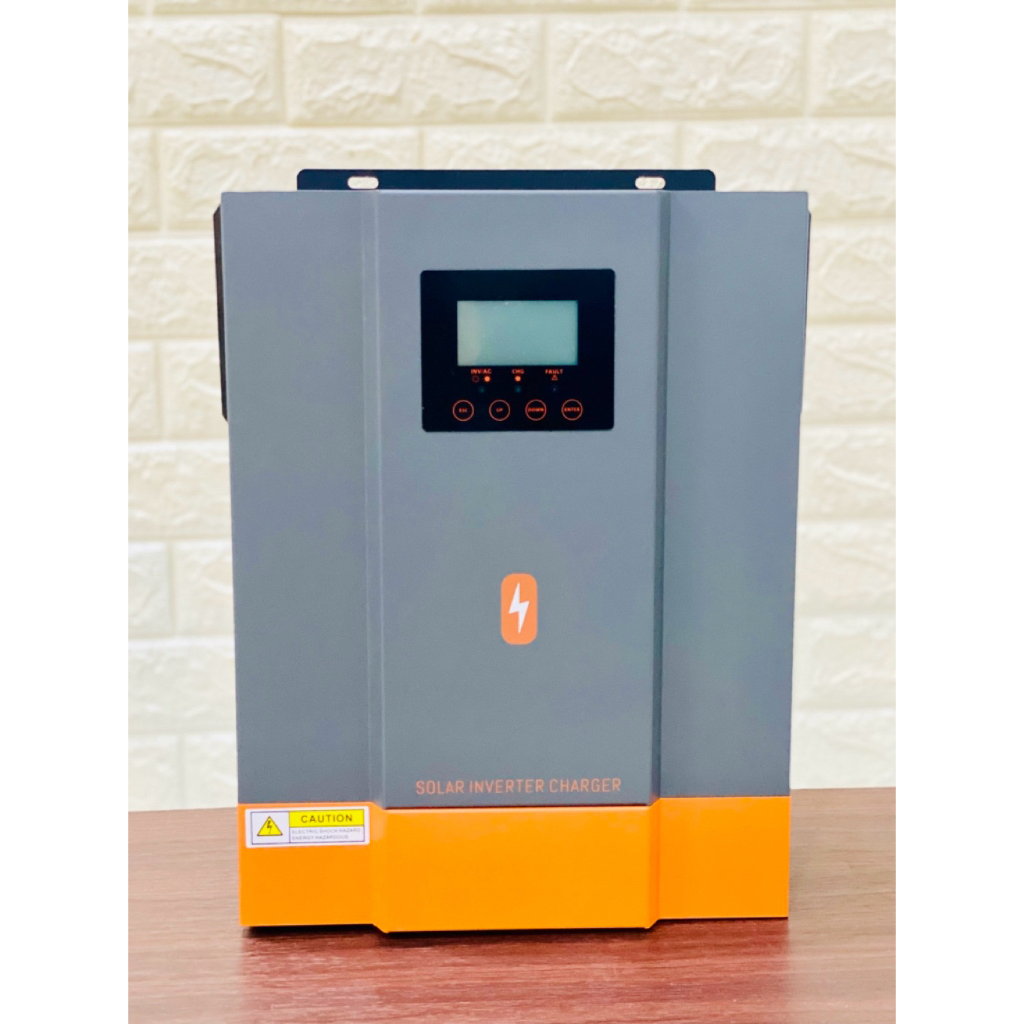INVERTER HYBRID 2000VA 1600 WATT SOLAR BATERAI UPS PLTS POWER STATION POWMR LISTRIK MPPT 12V HIBRID