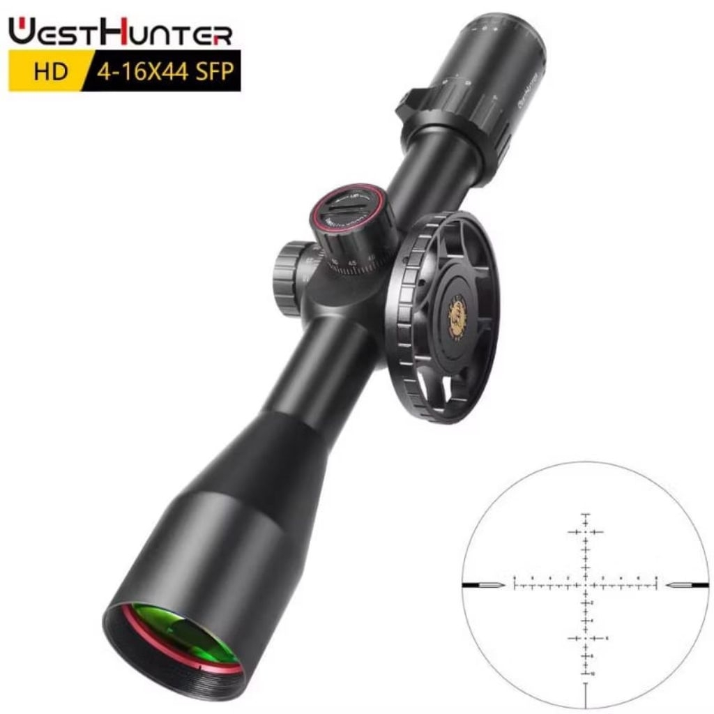 telescope westhunter hd 4-16x44 sfp