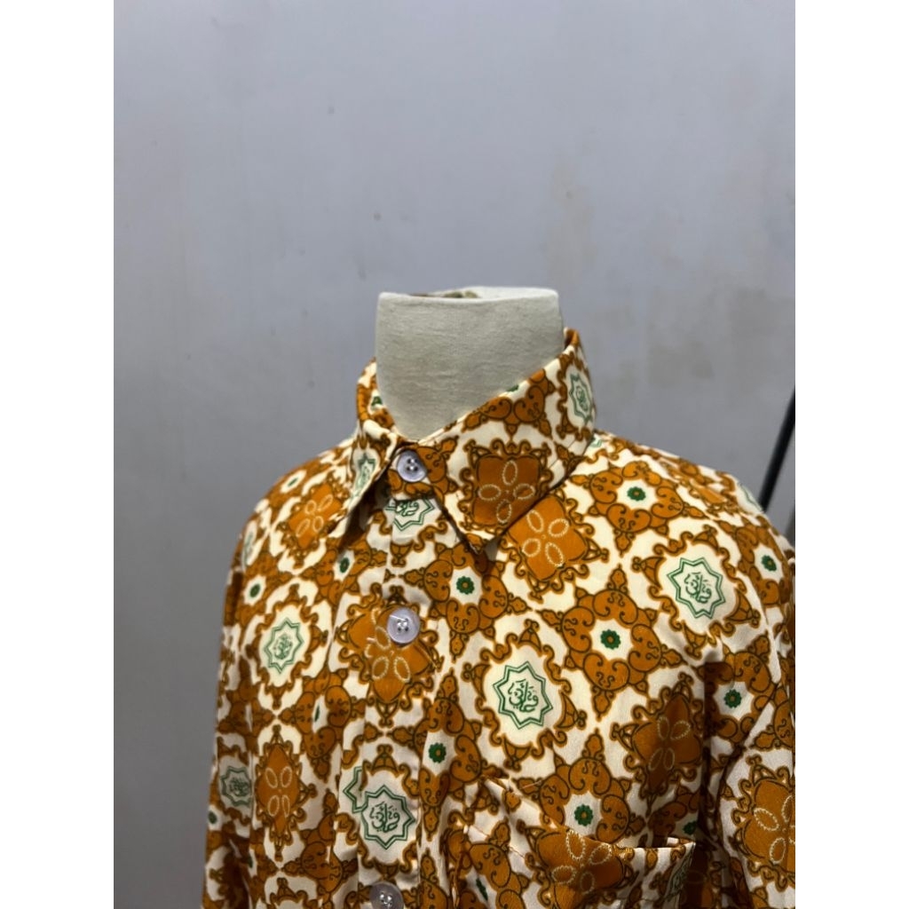 Seragam batik SD Qiroati 5 jilid terbaru batik SD Qiroati 5 jilid batik Qiroati SD orange