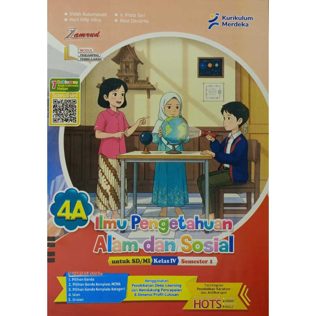 LKS IPAS ILMU PENGETAHUAN ALAM DAN SOSIAL SD/MI KELAS 4 SEMESTER 1 KURIKULUM MERDEKA 2026-2027 || ZA