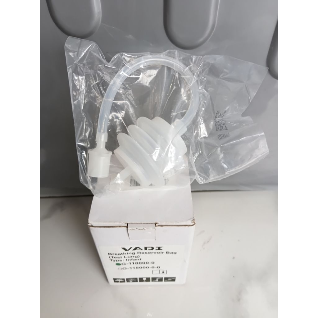 test lung bayi/neonate vadi for ventilator & buble CPAP