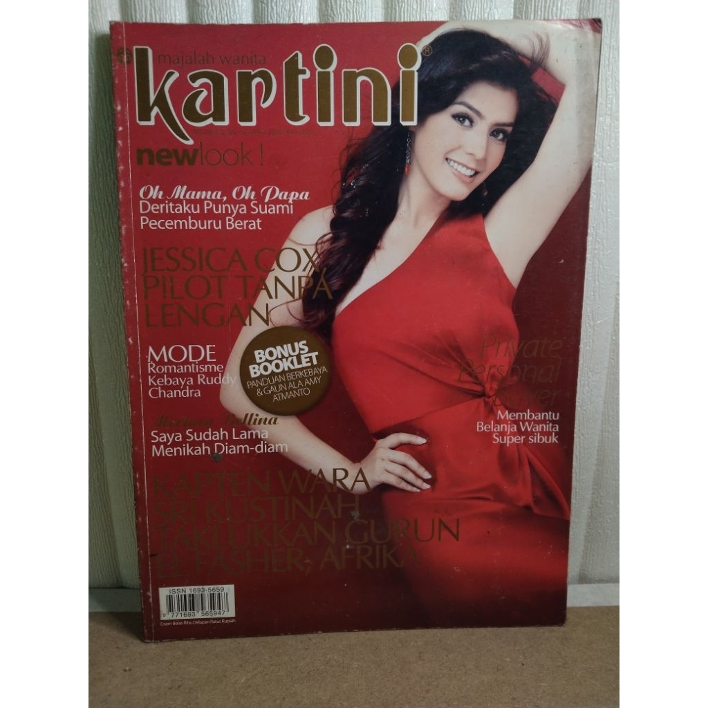 Majalah KARTINI cover CARISSA PUTRI Edisi 2 - 16 April 2009 no 2241