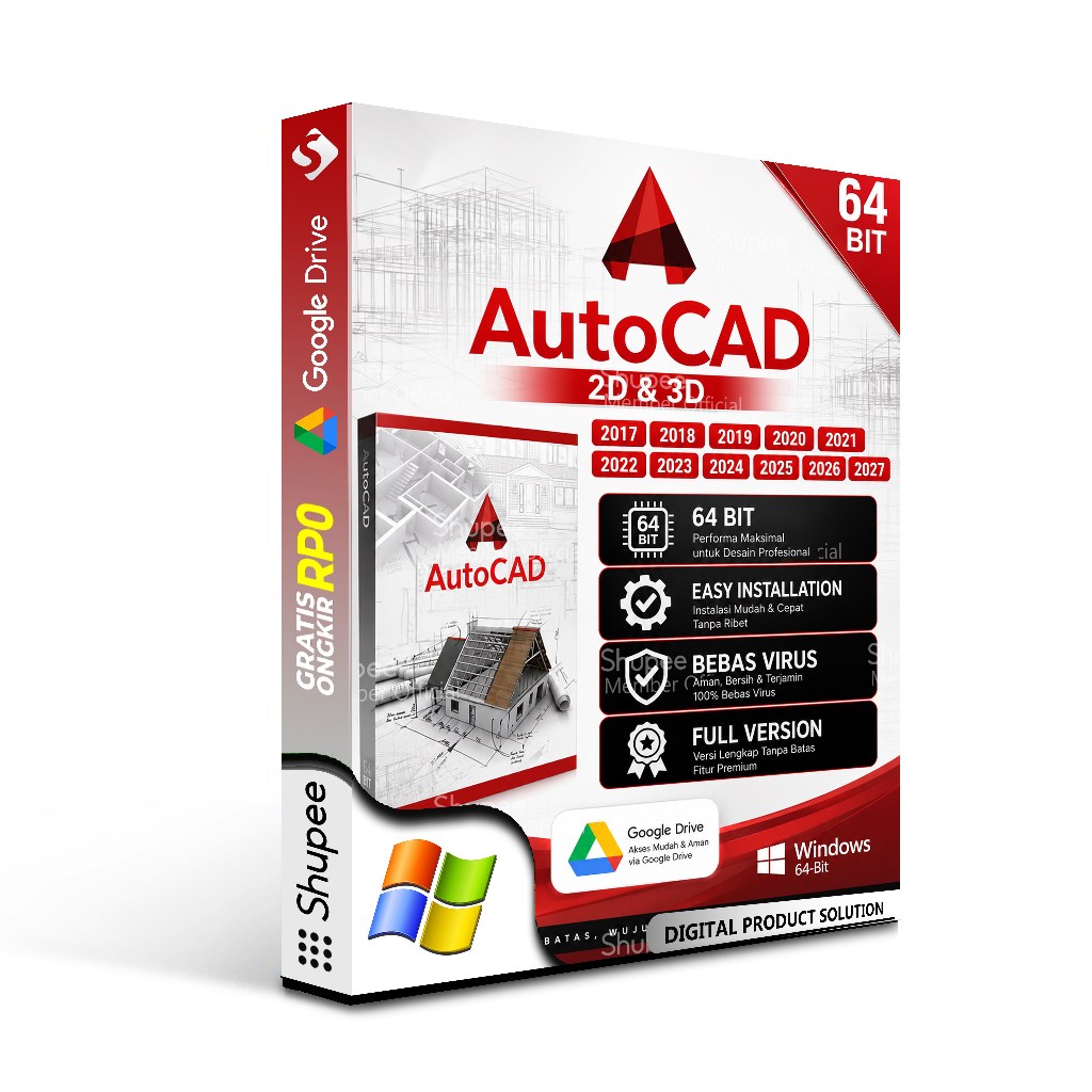 AutoCAD 2016 2017 2018 2019 2020 - 2027 Full Version