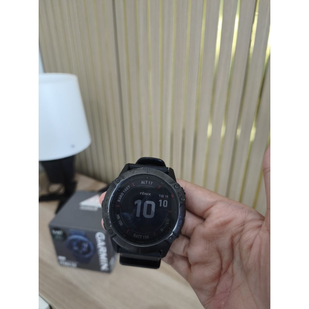 Garmin Fenix 6X second